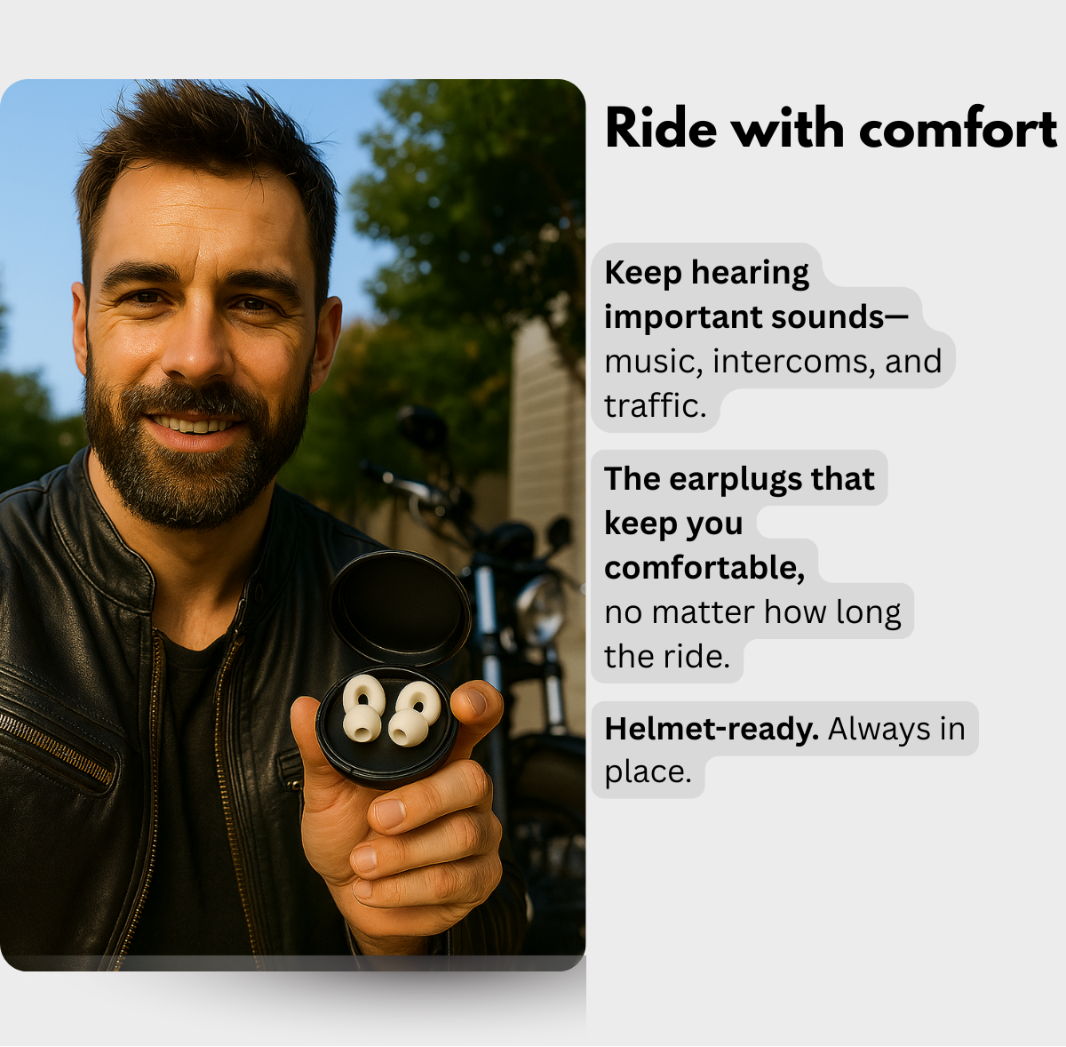 Mistrals - Ride-Ready Earplugs